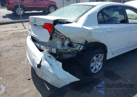 2010 Honda Civic Lx from USA, damaged, VIN 2HGFA1F52AH534518